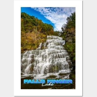 Hector Falls Finger Lakes New York Posters and Art